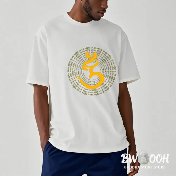 BWOOOH 108 OM NAMAH SHIVAYA Mantra Sanskrit Tee T-shirt - T-Shirts
