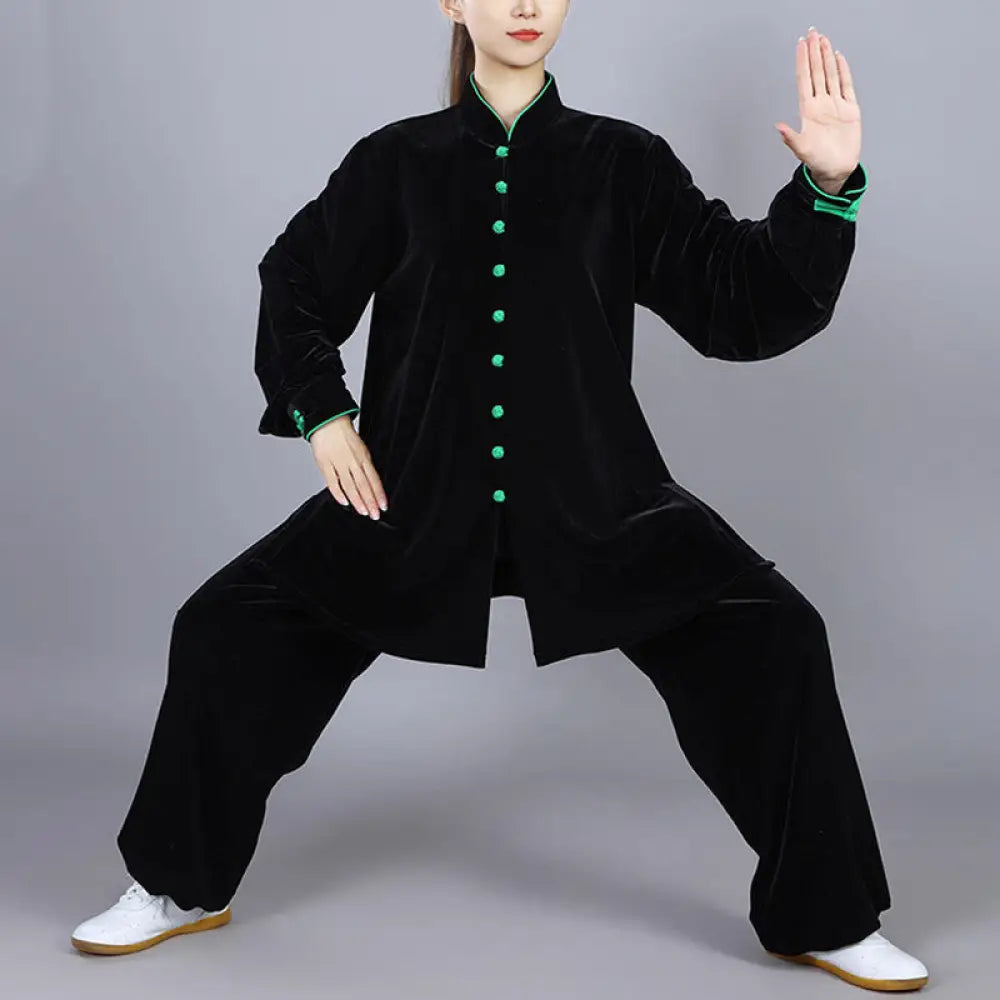 BWOOOH unisex plush velour winter meditation set.