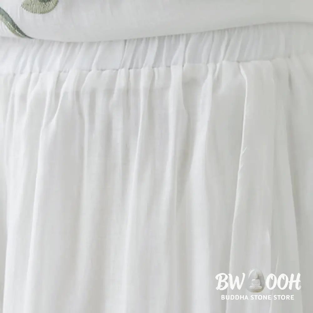 BWOOOH 2Pcs Flower Embroidery Short Sleeve Tee T-shirt Wide Leg Pants Set - 2-Piece Outfit