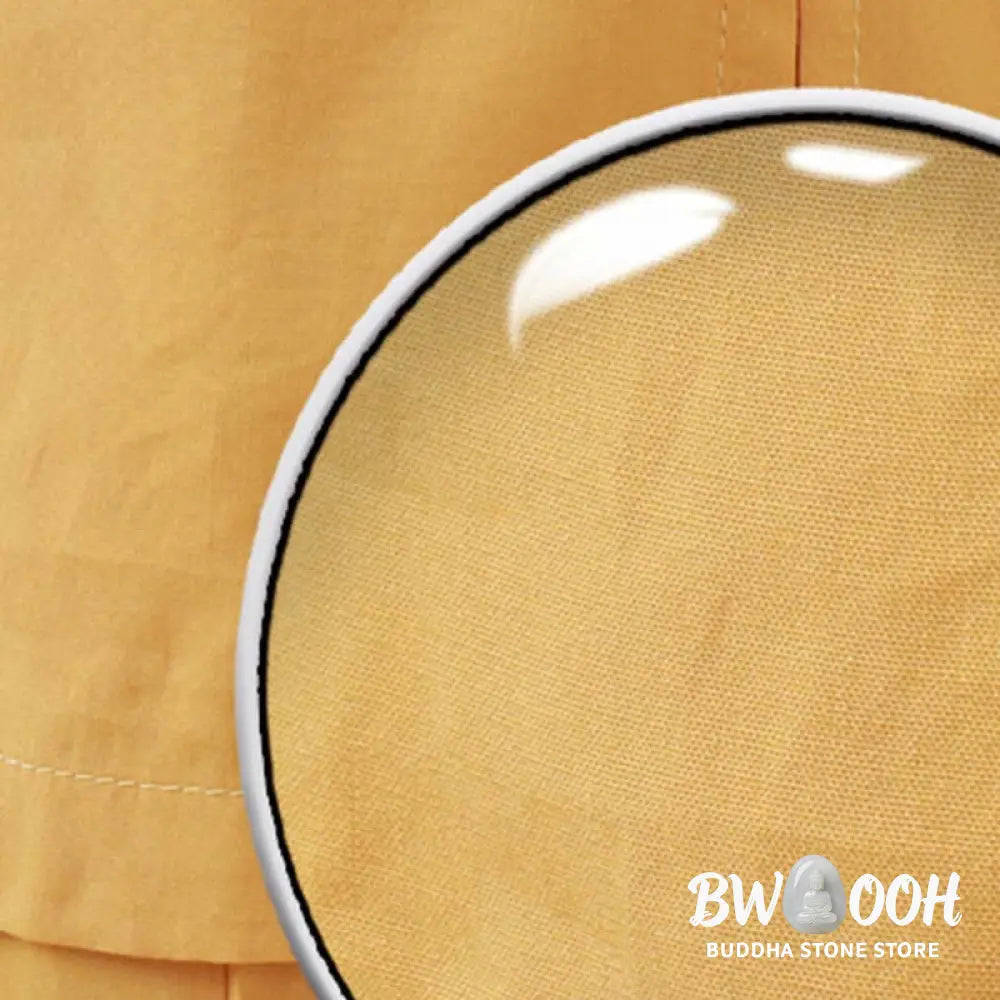 BWOOOH 2pcs Plain Color Frog-Button Simple Design Crew Neck Design Half Sleeve Shirt Top Elastic Waist Pants Meditation