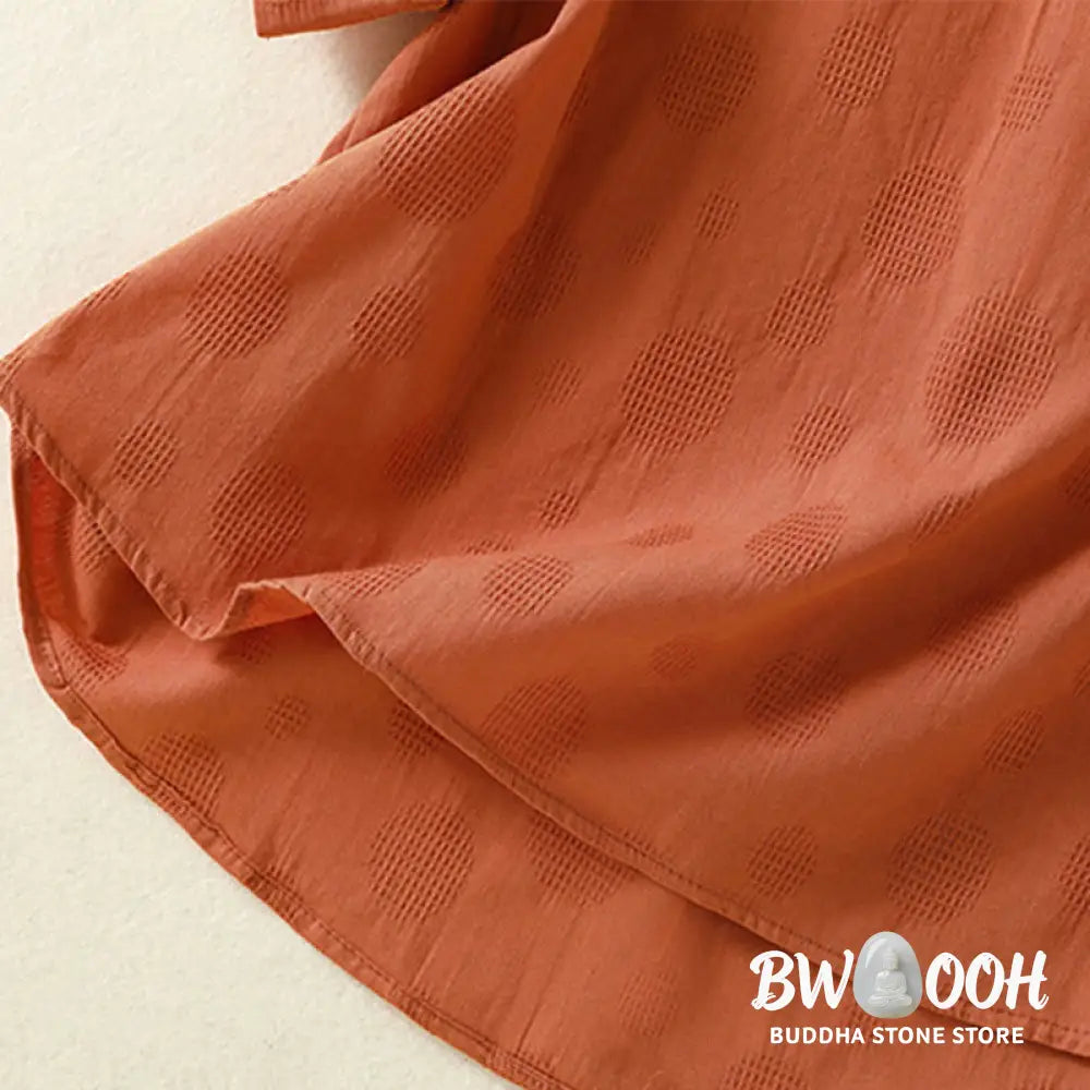 BWOOOH 2pcs Plain Women’s Short Sleeve Shirt Harem Pants Meditation Clothing Set - Women’s Meditation Cloth