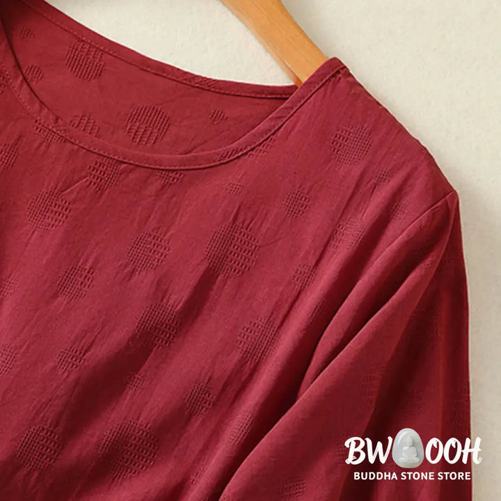 BWOOOH 2pcs Plain Women’s Short Sleeve Shirt Harem Pants Meditation Clothing Set - Women’s Meditation Cloth