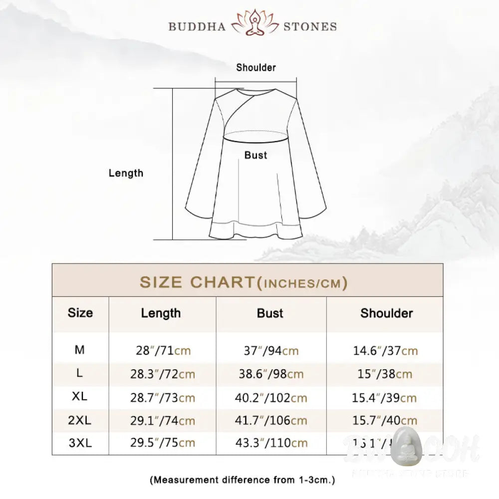 BWOOOH 2Pcs Three Quarter Sleeve Long Sleeve Shirt Wide Leg Pants Meditation Cotton Linen Clothing Women’s Set