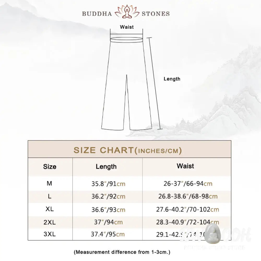 BWOOOH 2Pcs Three Quarter Sleeve Long Sleeve Shirt Wide Leg Pants Meditation Cotton Linen Clothing Women’s Set