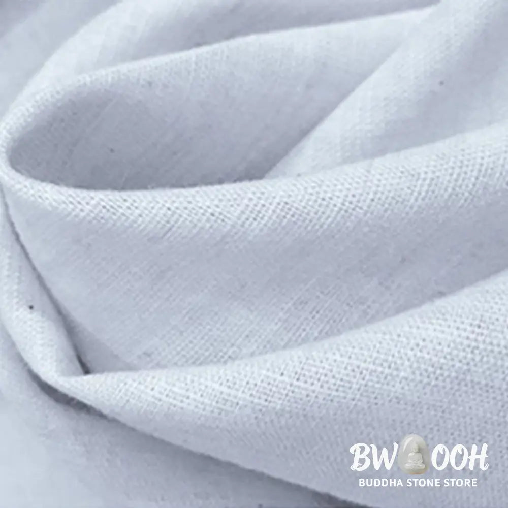 BWOOOH 2Pcs V-neck Embroidery Yoga Clothing Zen Meditation Cotton Linen Top Pants Women’s Set - Clothes