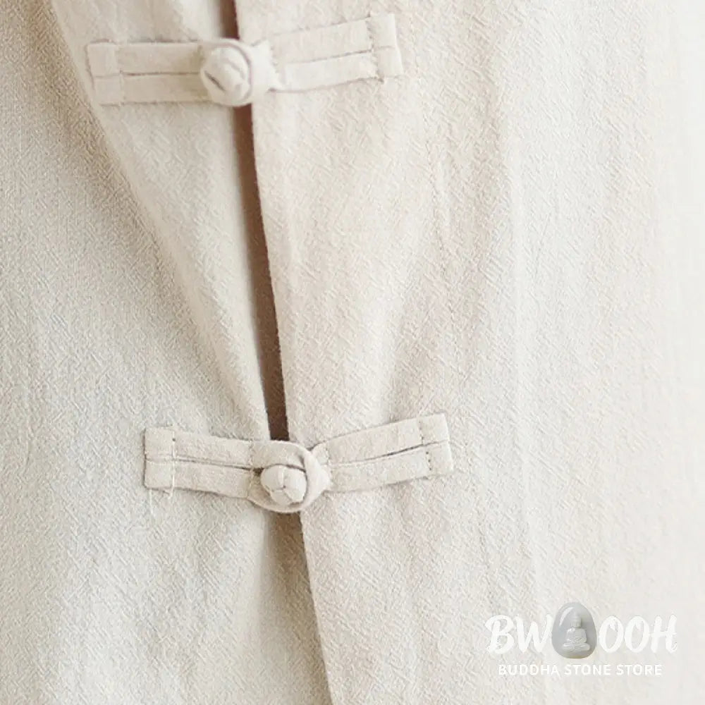 BWOOOH 2Pcs V-Neck Long Sleeve Shirt Wide Leg Pants Zen Meditation Women’s Set - Women’s Meditation Cloth