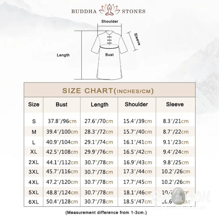 BWOOOH 2Pcs Women’s Short Sleeve Shirt Top T-Shirt Pants Meditation Zen Tai Chi Cotton Linen Clothing Set - Women’s