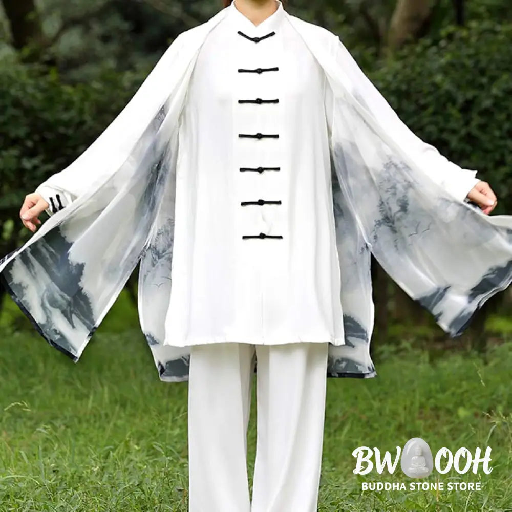 BWOOOH 3Pcs Ink Painting Meditation Prayer Spiritual Zen Set worn during practice - View 4