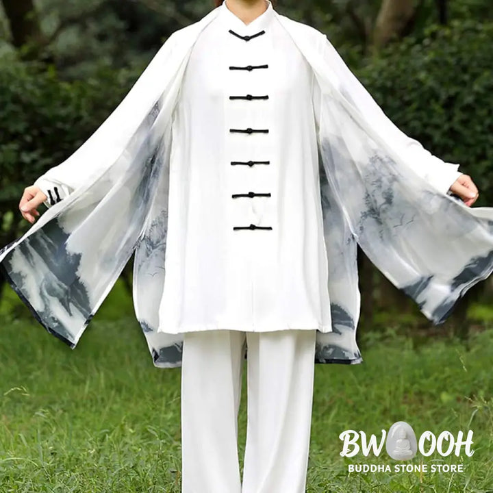 BWOOOH 3Pcs Ink Painting Meditation Prayer Spiritual Zen Set worn during practice - View 4