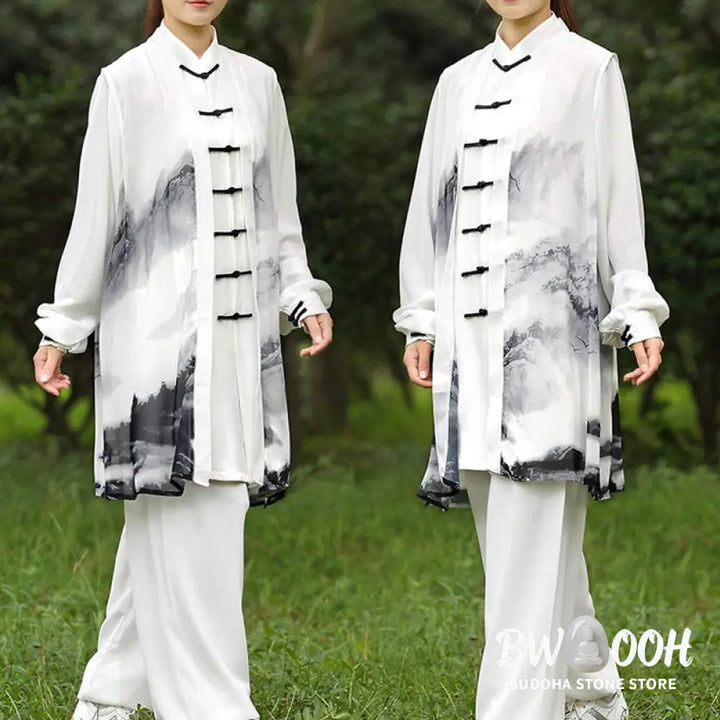 BWOOOH 3Pcs Ink Painting Meditation Prayer Spiritual Zen Set worn during practice - View 7
