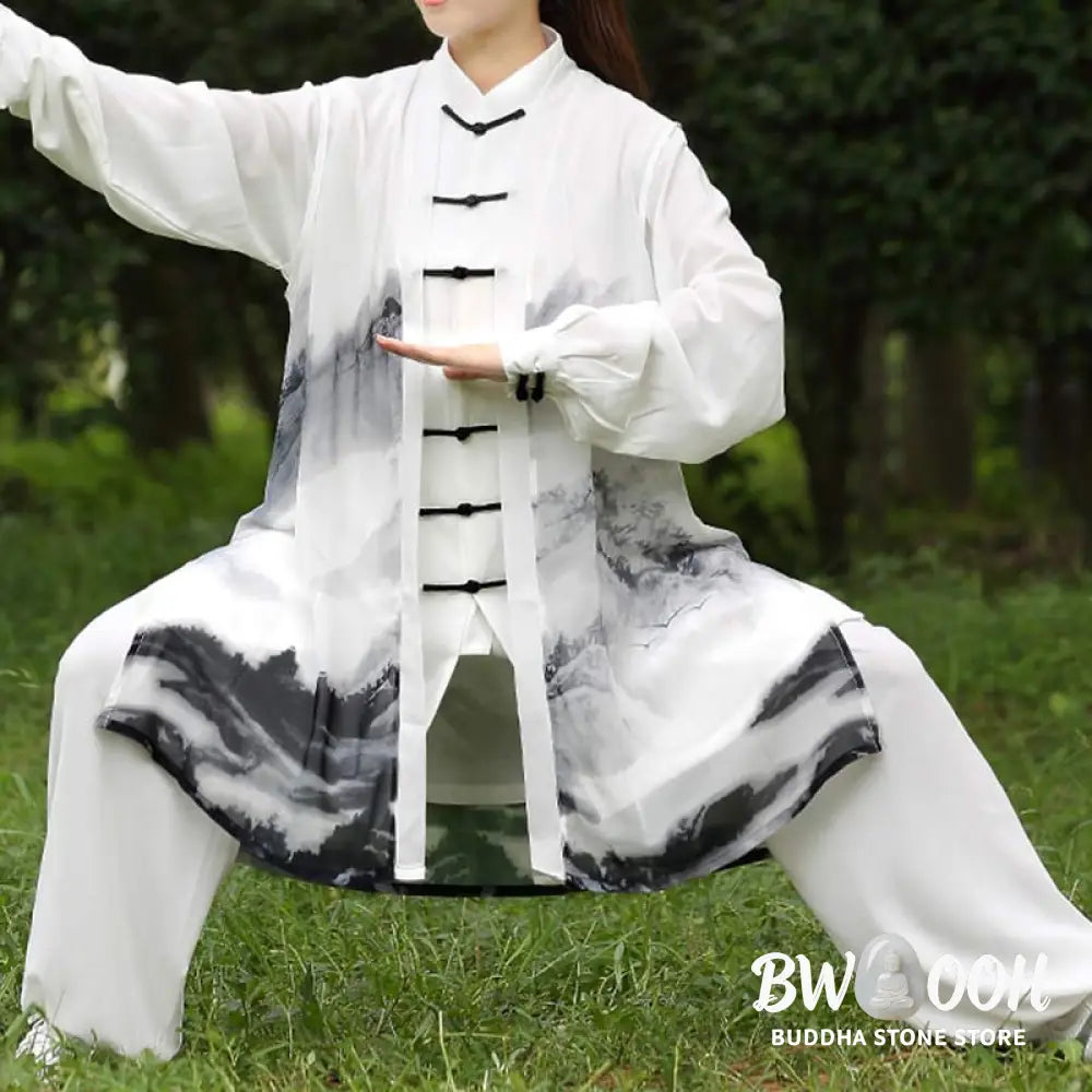 BWOOOH 3Pcs Ink Painting Meditation Prayer Spiritual Zen Set worn during practice - View 3
