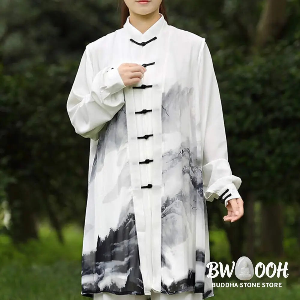 BWOOOH 3Pcs Ink Painting Meditation Prayer Spiritual Zen Set worn during practice - View 2