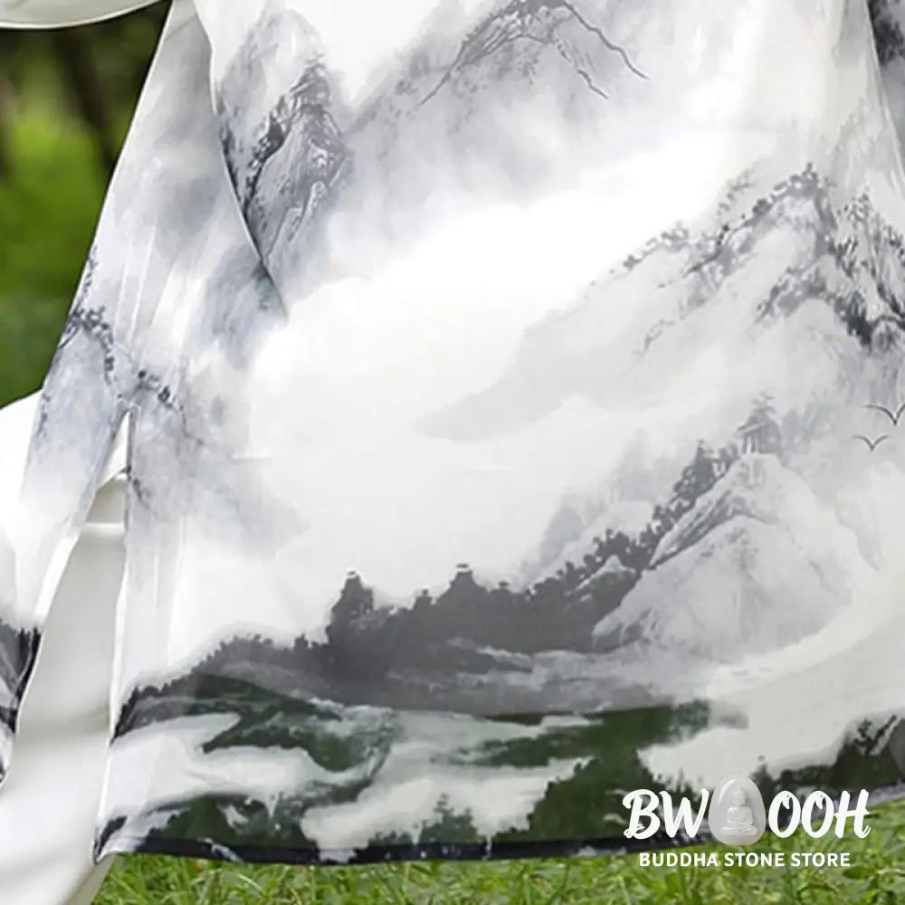 BWOOOH 3Pcs Ink Painting Meditation Prayer Spiritual Zen Set worn during practice - View 11