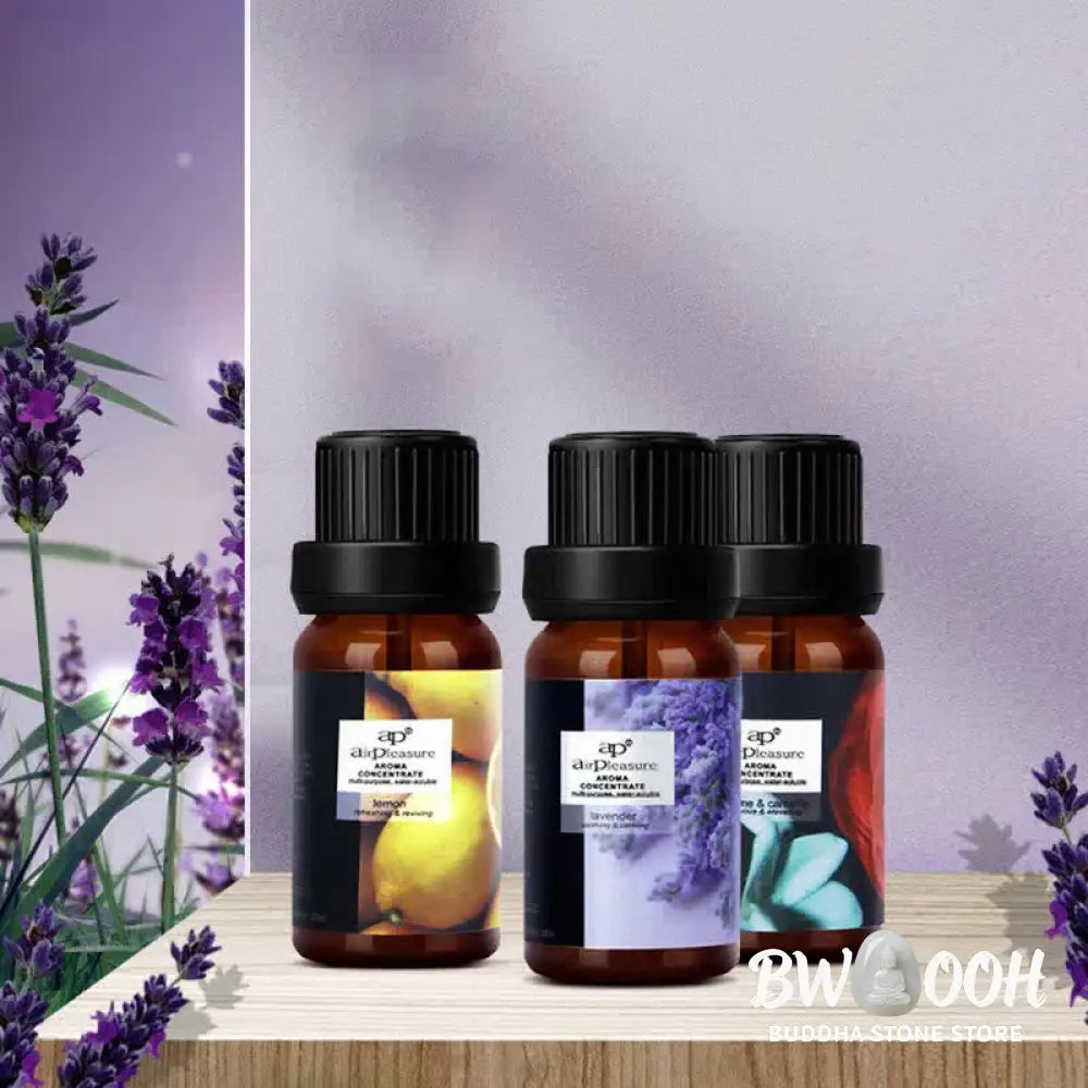 BWOOOH 6Pcs Lavender Orange Jasmine Lemongrass Soothing Aromatherapy Healing Essential Oils Set - Essential Oil