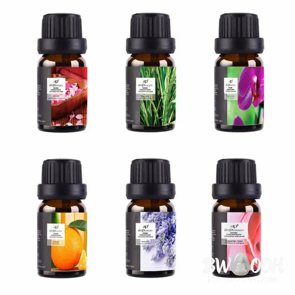 BWOOOH 6Pcs Lavender Orange Jasmine Lemongrass Soothing Aromatherapy Healing Essential Oils Set - Essential Oil