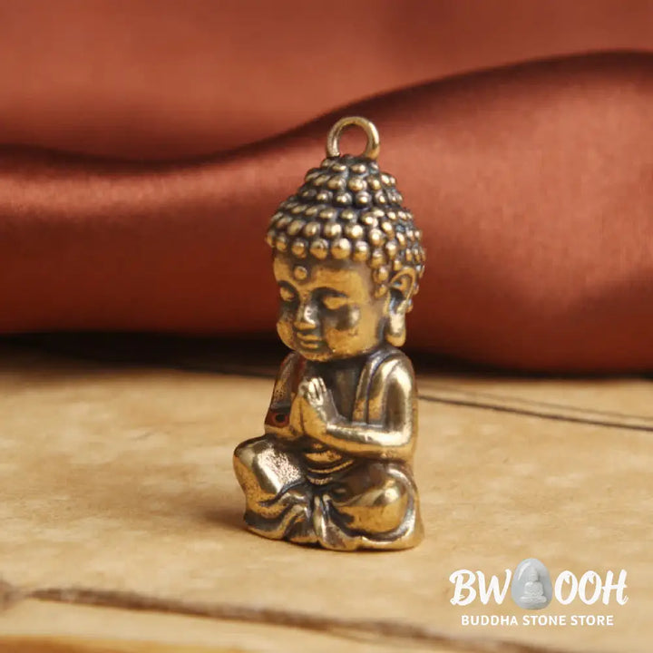 BWOOOH Compassion Copper Keychain pendant decoration - View 4