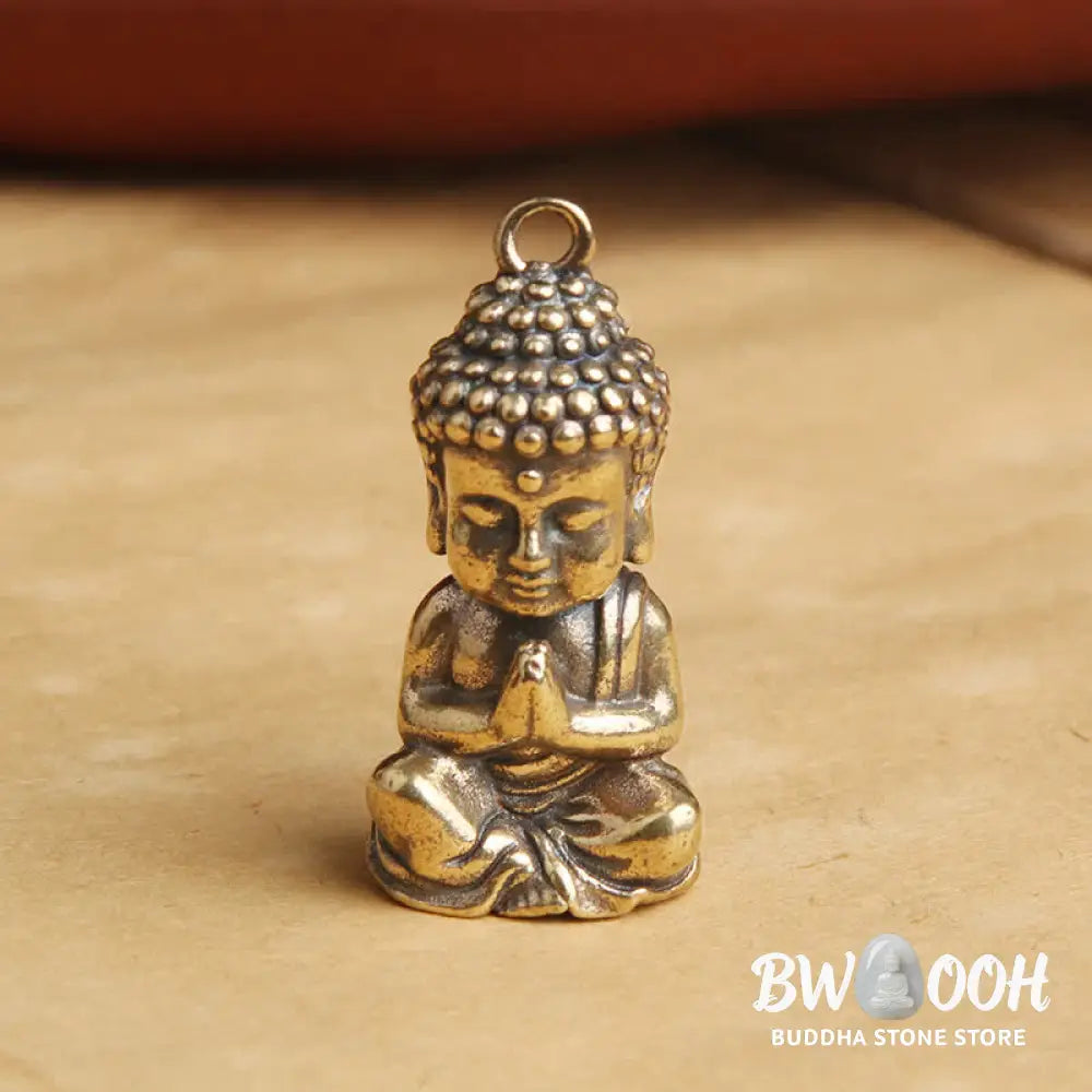 BWOOOH Compassion Copper Keychain pendant decoration - View 2