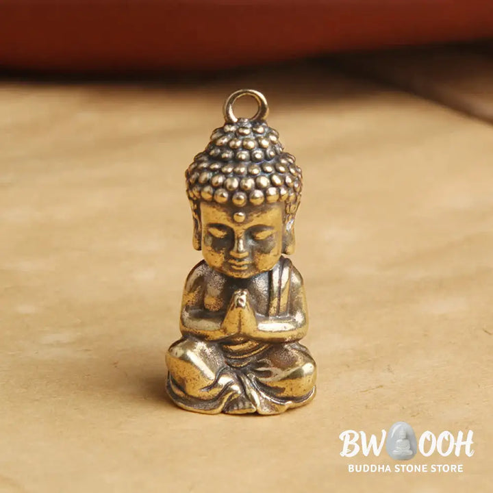 BWOOOH Compassion Copper Keychain pendant decoration - View 2