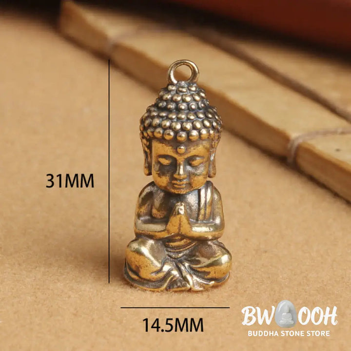 BWOOOH Compassion Copper Keychain pendant decoration - View 7