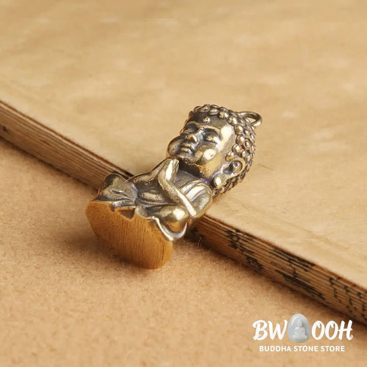 BWOOOH Compassion Copper Keychain pendant decoration - View 6