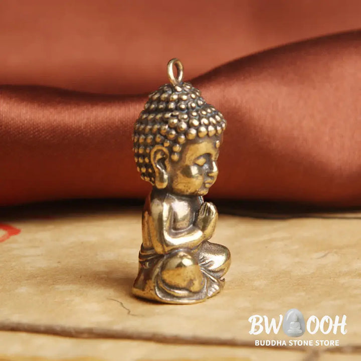 BWOOOH Compassion Copper Keychain pendant decoration - View 3