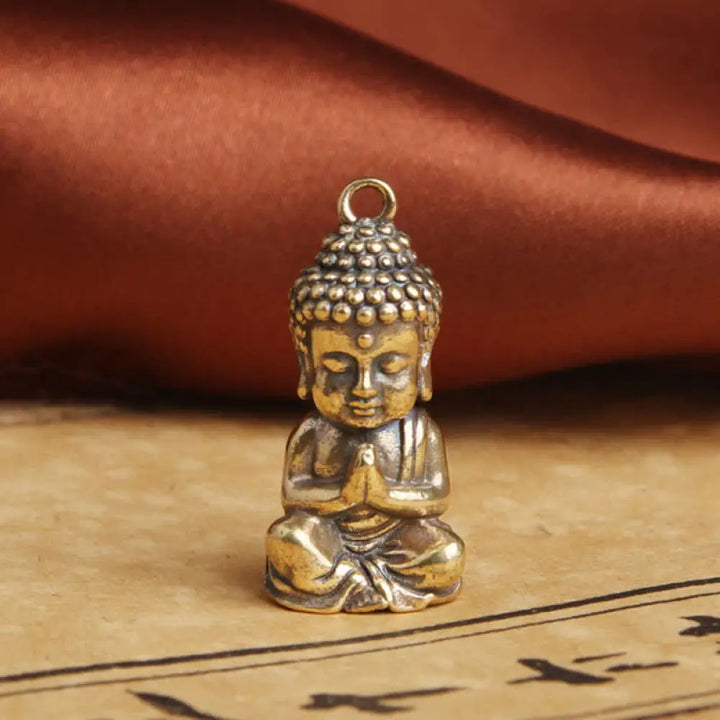 BWOOOH | Buddha Compassion Copper Keychain Pendant Decora