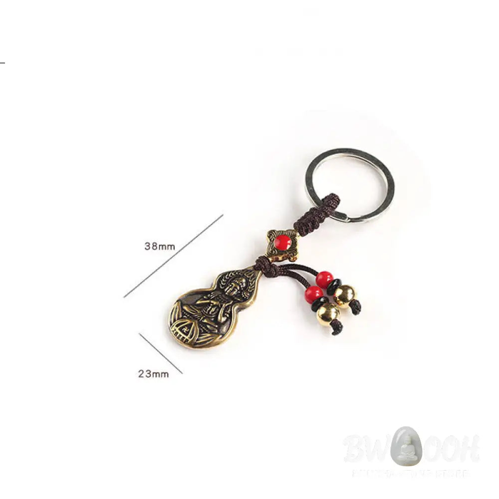 BWOOOH Mahasthamaprapta Bodhisattva Buddha Blessing Keychain - Buddha Symbol (Compassion ♥ Serenity) - Key Chain