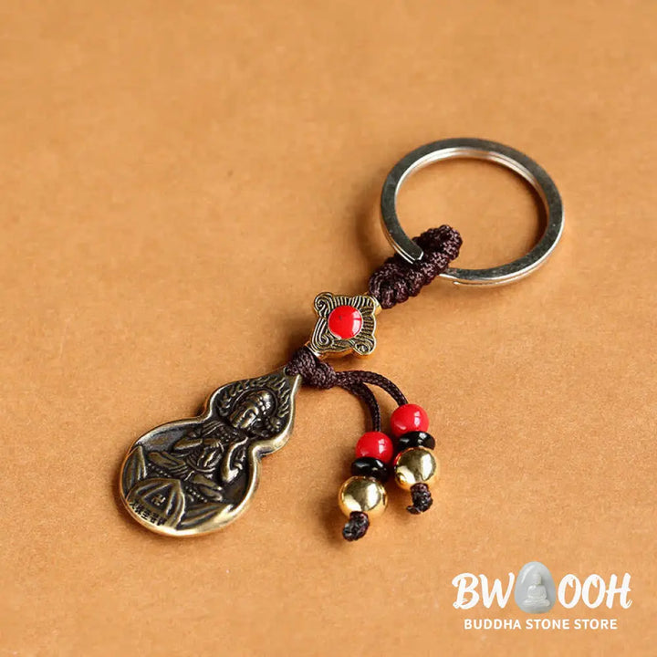 BWOOOH Mahasthamaprapta Bodhisattva Buddha Blessing Keychain - Buddha Symbol (Compassion ♥ Serenity) - Key Chain