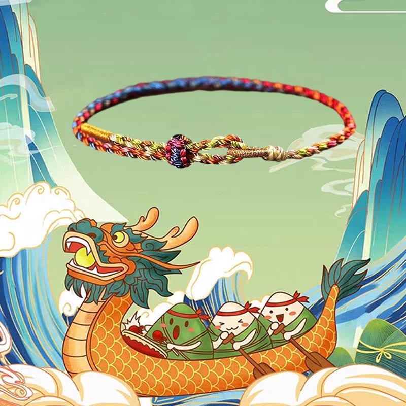 BWOOOH Handcrafted Luck Colorful Rope Child Adult Bracelet