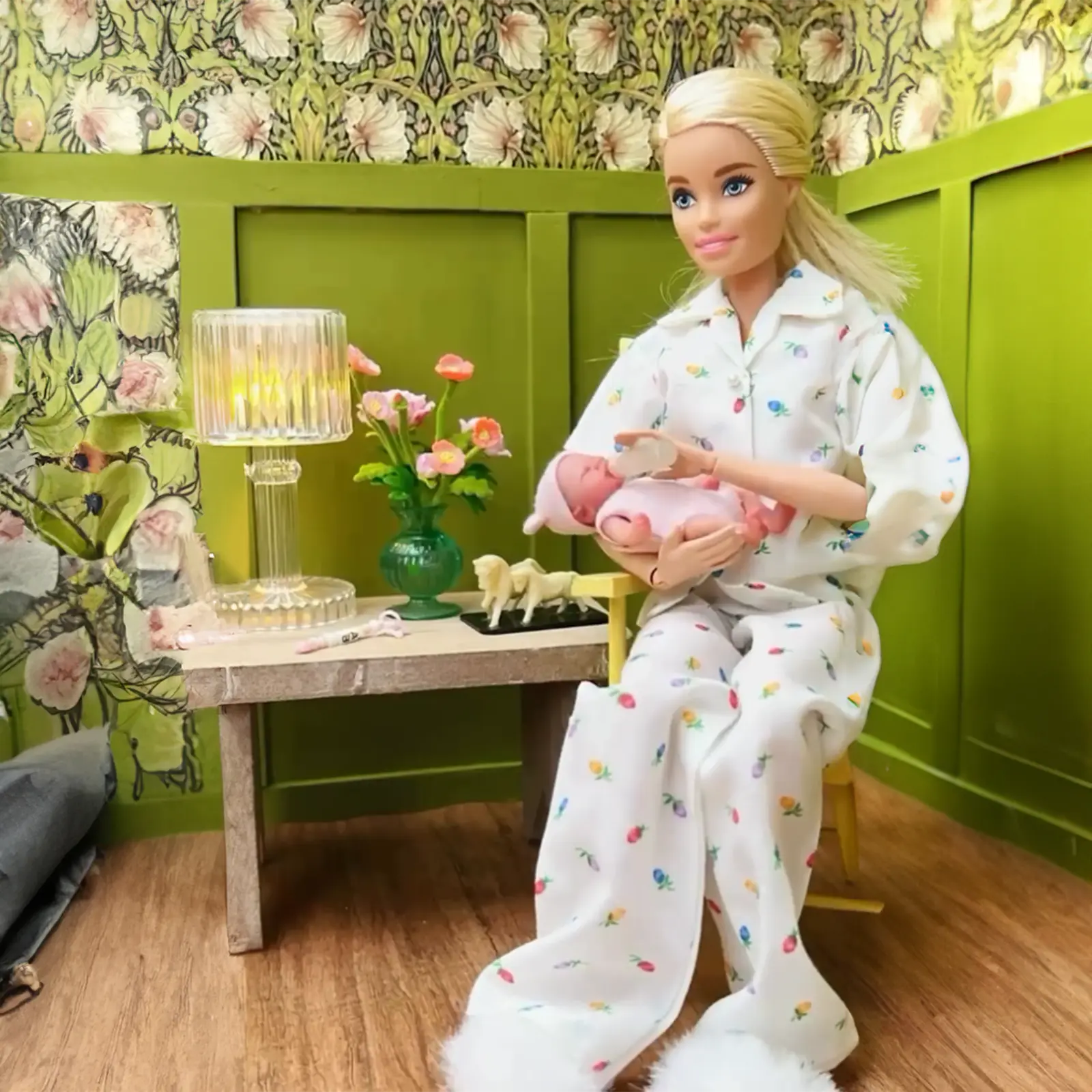 3 Inches Mini Adorable Baby Girl Doll Full Body Silicone Extremely Flexible Doll