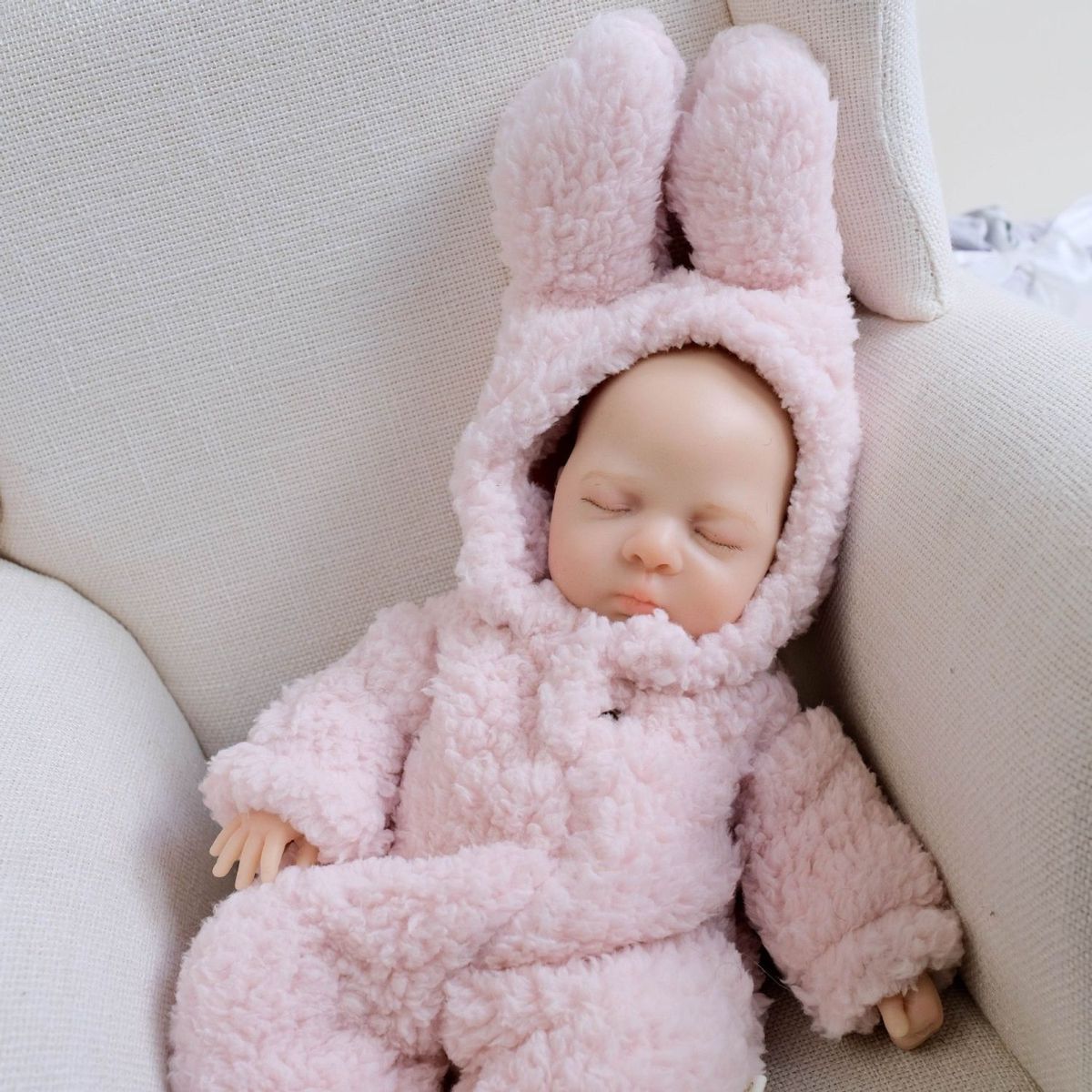 SoftSilk Series 12-inch Silicone Rebirth Doll - Sweetheart Baby Sophia