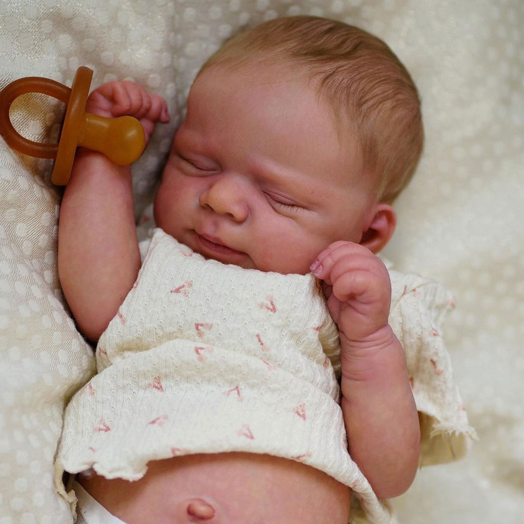 12"&16" Clement Full Body Silicone Bendable Reborn Baby Boy or Girl Dolls Aliran and Oinka