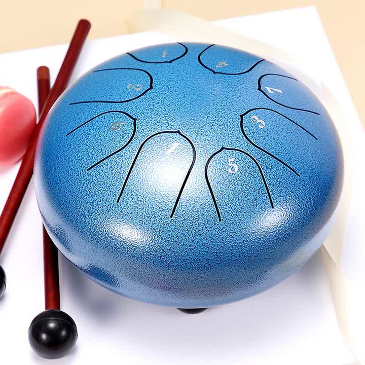 Buddha Stones Steel Tongue Drum Sound Healing Meditation Yoga Drum Kit