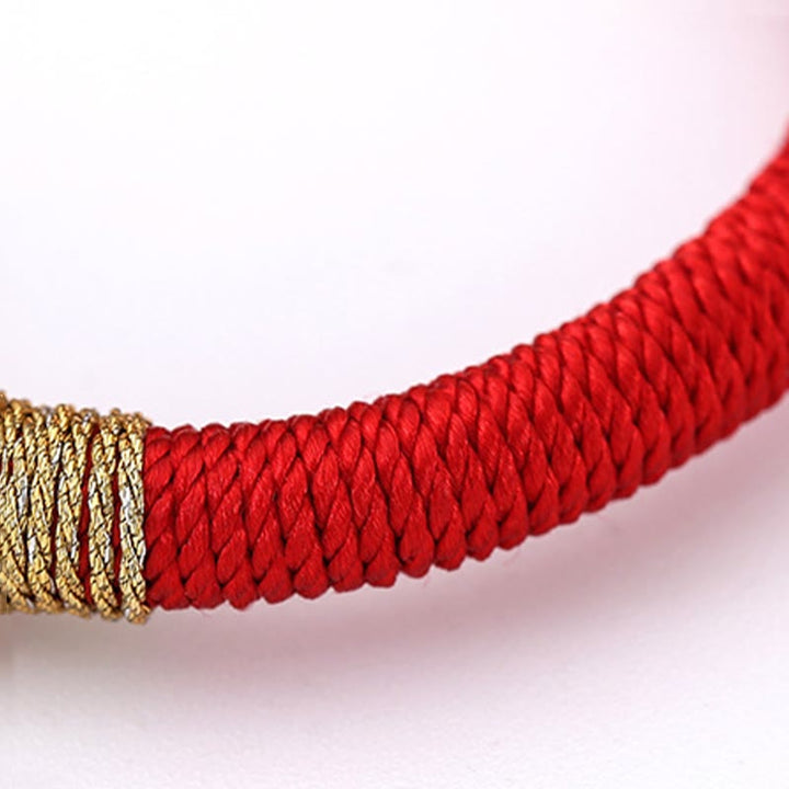BWOOOH Tibetan Handmade Colorful King Kong Knot Five Elements Luck Braid String Bracele | spiritual healing bracelet
