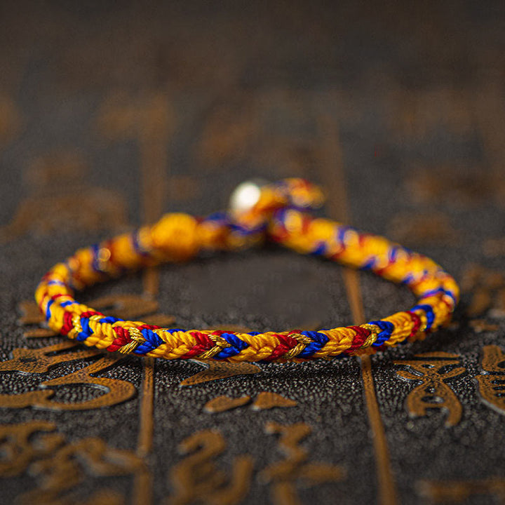 BWOOOH "May you be good fortune and success" Lucky Multicolored Bracelet