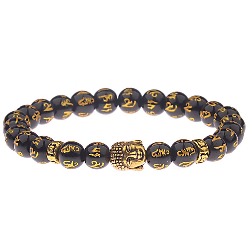 BWOOOH Tibetan Buddha Mantra Amulet Bracelet