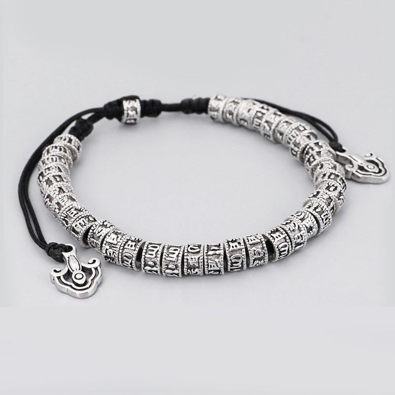 BWOOOH Handmade Tibetan Mantra Purity Bracelet