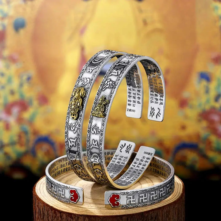 Chinese Zodiac Natal Buddha Protection Bracelet (Extra 30% Off | USE CODE: FS30) - BWOOOH - Dog&amp;Pig - Bracelet