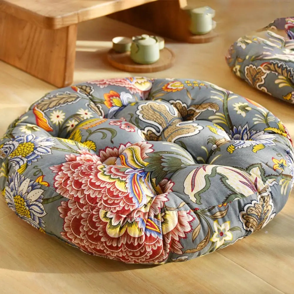 Cotton Linen Meditation Seat Cushion Home Decoration - 56*9cm / LightSteelBlue - Decorations