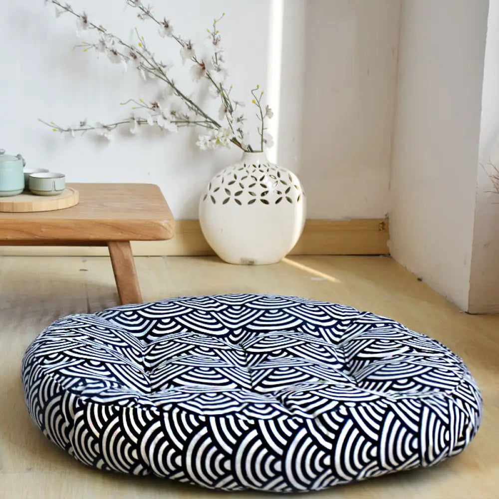 Cotton Linen Meditation Seat Cushion Home Decoration - 56*9cm / LightSteelBlue - Decorations
