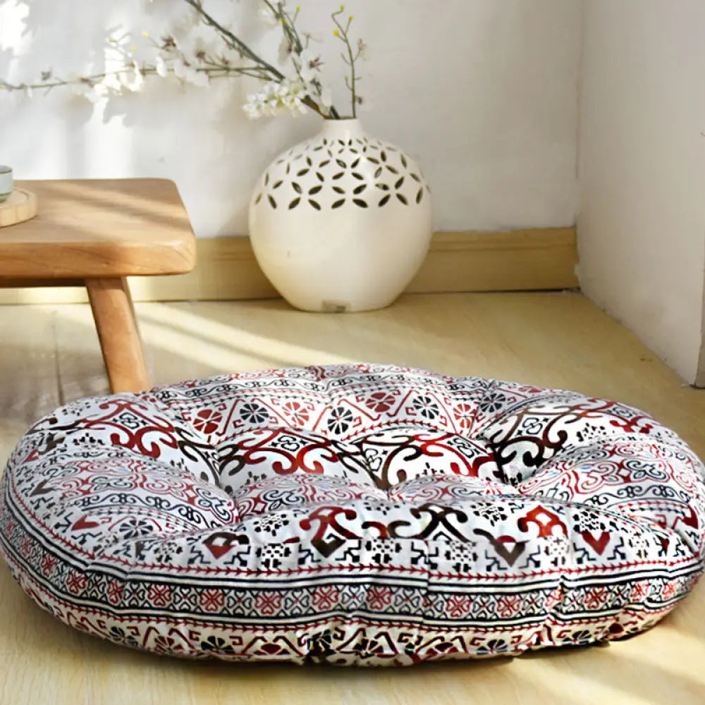Cotton Linen Meditation Seat Cushion Home Decoration - 56*9cm / LightSteelBlue - Decorations