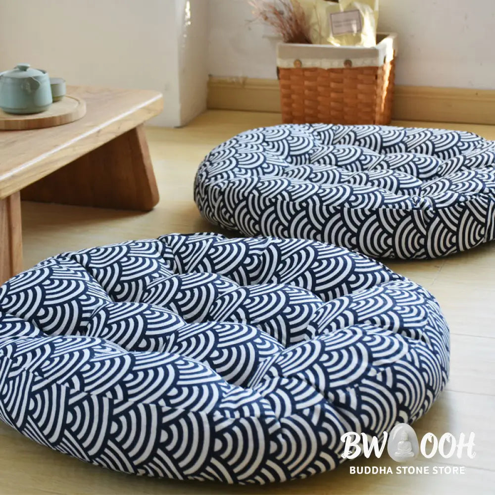 Cotton Linen Meditation Seat Cushion Home Decoration - 56*9cm / LightSteelBlue - Decorations