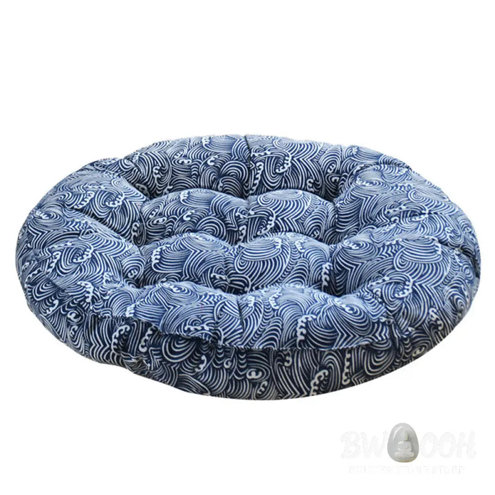 Cotton Linen Meditation Seat Cushion Home Decoration - 56*9cm / LightSteelBlue - Decorations