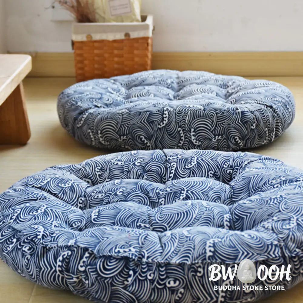 Cotton Linen Meditation Seat Cushion Home Decoration - 56*9cm / LightSteelBlue - Decorations