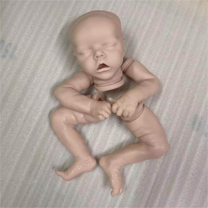 17 Inch Reborn Baby Doll Kit Twin A Vinyl Baby Molds Blank Unpainted Unassembled Kit Handmade DIY