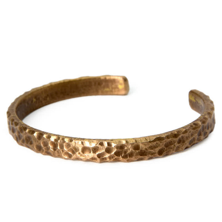 BWOOOH Simple Design Copper Wealth Cuff Bracelet