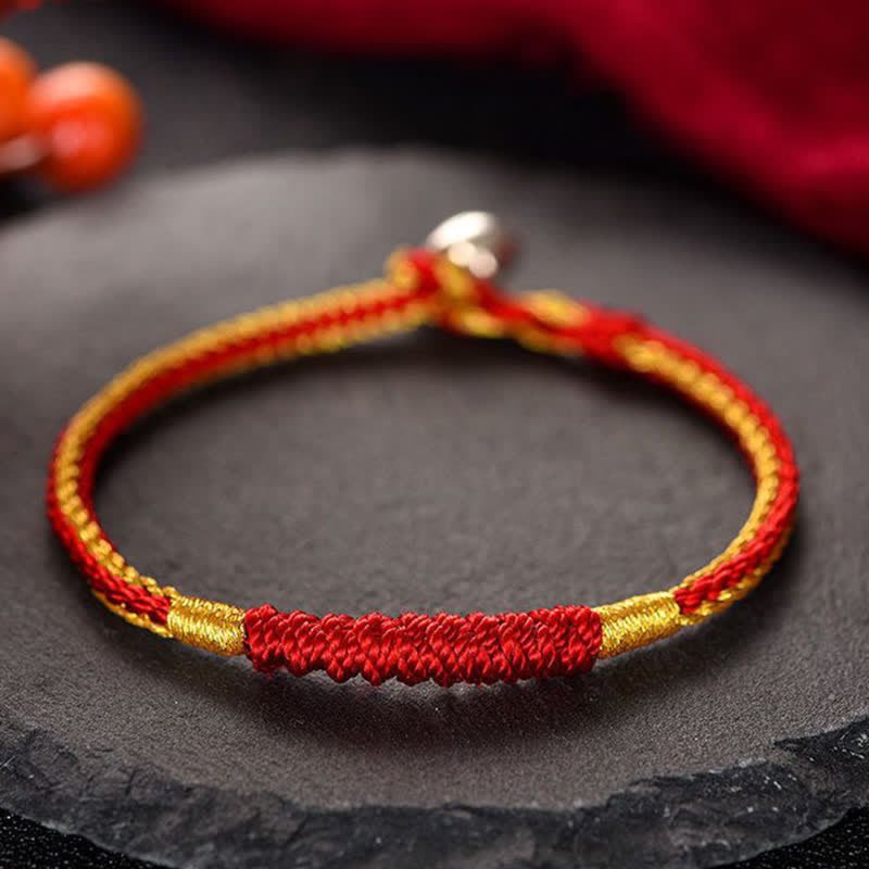 BWOOOH Tibetan Handmade Braid Luck String Protection Bracelet