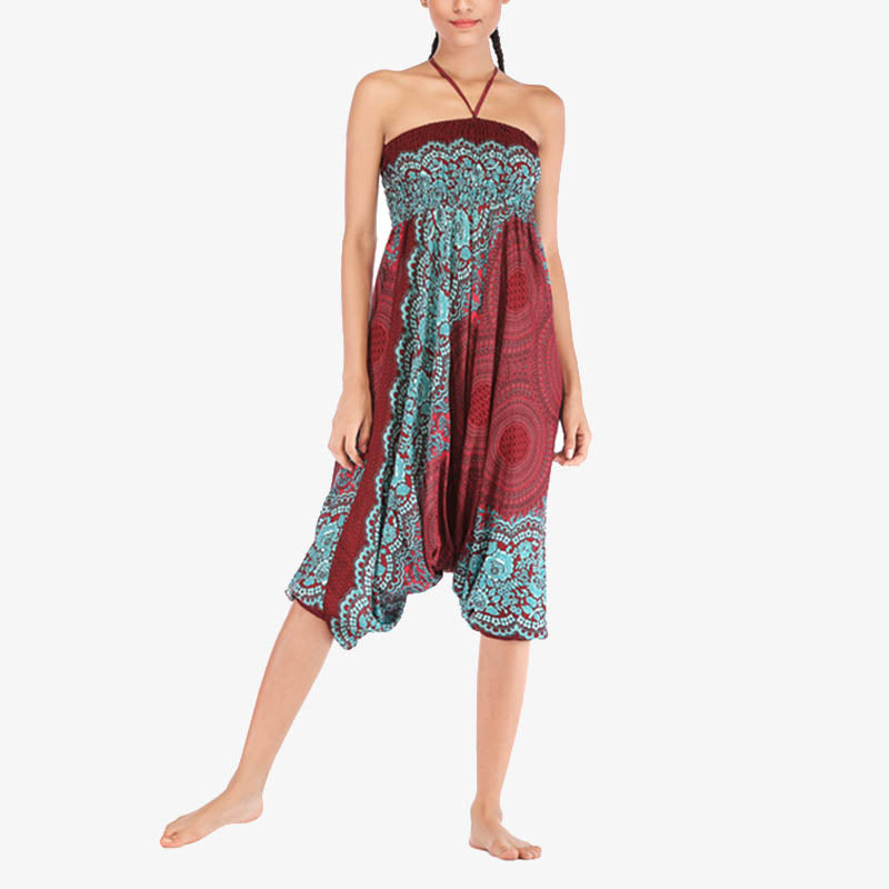 BWOOOH printed harem pants - Two Style Wear Round Geometric Pattern L