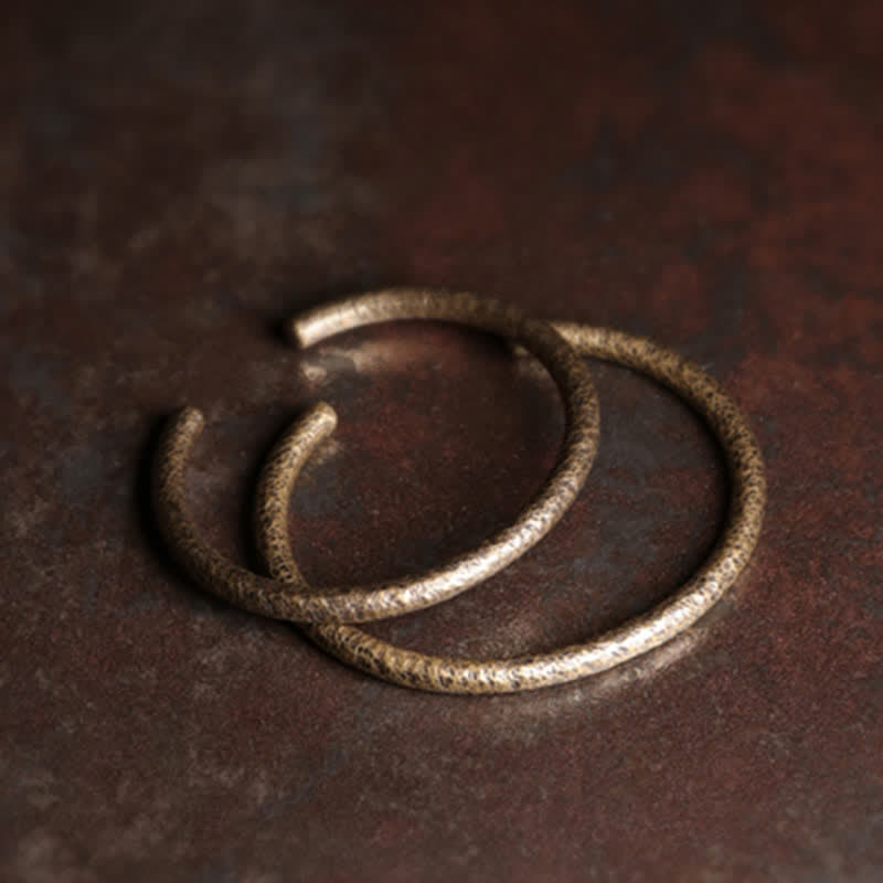 BWOOOH Rustic Design Copper Balance Adjustable Cuff Bracelet