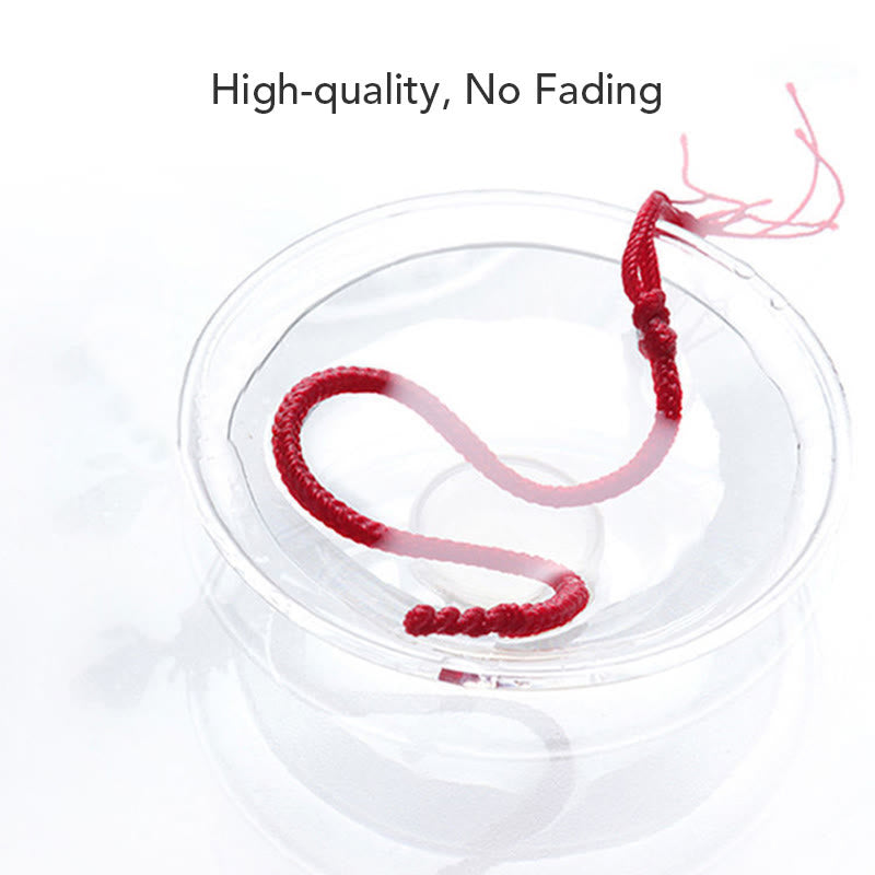 BWOOOH Handmade Five Color Thread Luck Couple Child Adult Bracelet